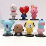 فیگور bt21 مجموعه 7عددی