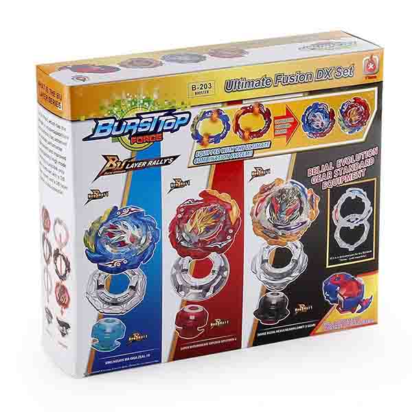 فرفره b203 فرفره انفجاری فصل ۷ Ultimate Fusion مجموعه سه عددی کد b-203 - تصویر 1