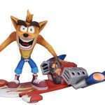 اکشن فیگور نکا مدل کراش بندیکوت با جت بورد Crash Bandicoot