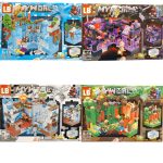 لگو ماینکرفت چراغدار 4 مدل