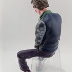 فیگور جوکر نشسته با ماسک 13 سانت - تصویر 3