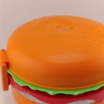 لانچ باکس همبرگری داخل استیل - تصویر 2