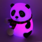 چراغ خواب سیلیکونی پاندا شال گردنی - تصویر 4