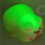 چراغ خواب سیلیکونی خوک خوابیده - تصویر 5