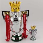 مجسمه فلزی جام پریمیرلیگ 14 سانتی - تصویر 2