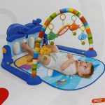 تشک موزیکال نوزادی هنگر طرح دلفین HE0631 - تصویر 2