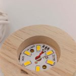 گوی کریستال چراغدار قطر 8 سانت کره ماه - تصویر 4