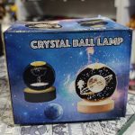 گوی کریستال چراغدار قطر 6 سانت کرومی - تصویر 4