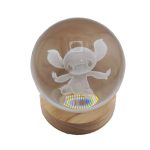 گوی کریستال چراغدار قطر 8 سانت استیچ