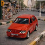 ماشین بازی فلزی پراید هاچبک 111 ایرانی - تصویر 9