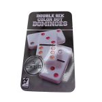 دومینو سنگی جعبه فلزی دابل سیکس