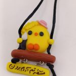 آویز پلیمری ماشین طرح جوجه قاتل - تصویر 2