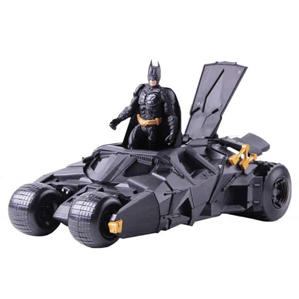 MattleBatman9 ماشین بتموبیل و فیگور بتمن برند ماتل - تصویر 1