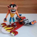 اکشن فیگور کراش بندیکوت با جت بورد Crash Bandicoot برند نکا - تصویر 5