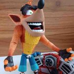 اکشن فیگور کراش بندیکوت با جت بورد Crash Bandicoot برند نکا - تصویر 3