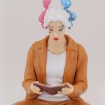 فیگور هارلی کویین نشسته 10 سانت - تصویر 2
