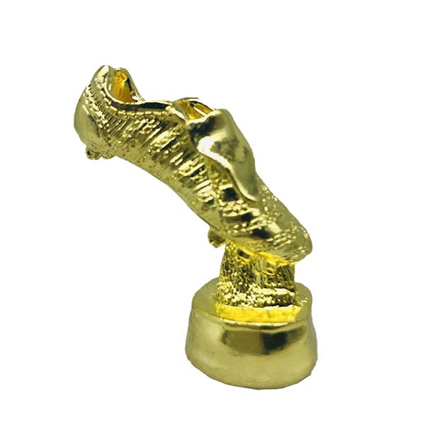 golden-boot مجسمه فلزی کفش طلا 4 سانت - تصویر 1