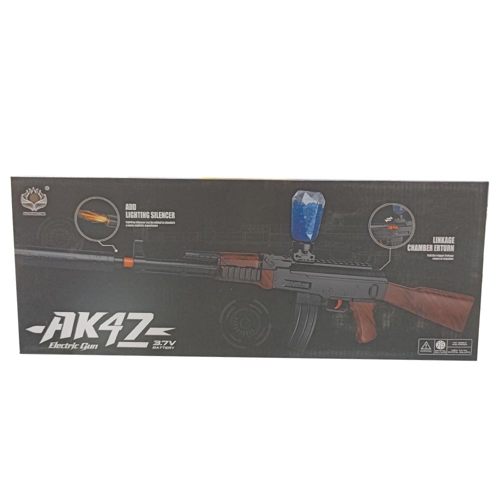 کلاشینکف تیر ژله ای کلاشینکف تیر ژله ای باطری خور Ak-47 - تصویر 1